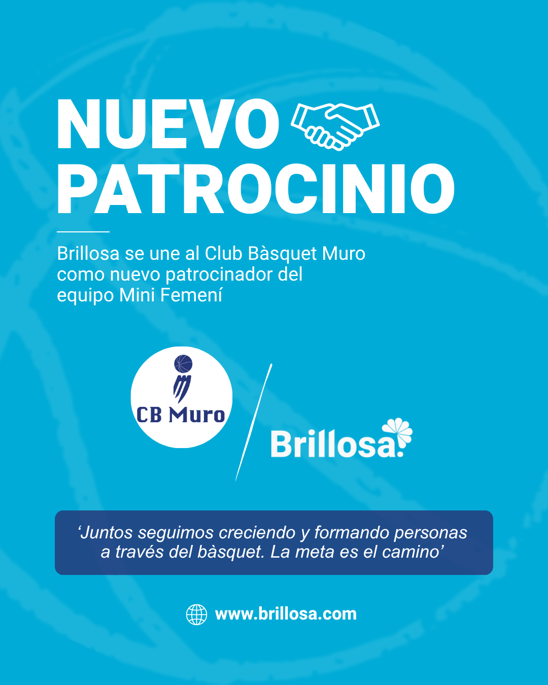 Brillosa patrocinador del Club Bàsquet Muro